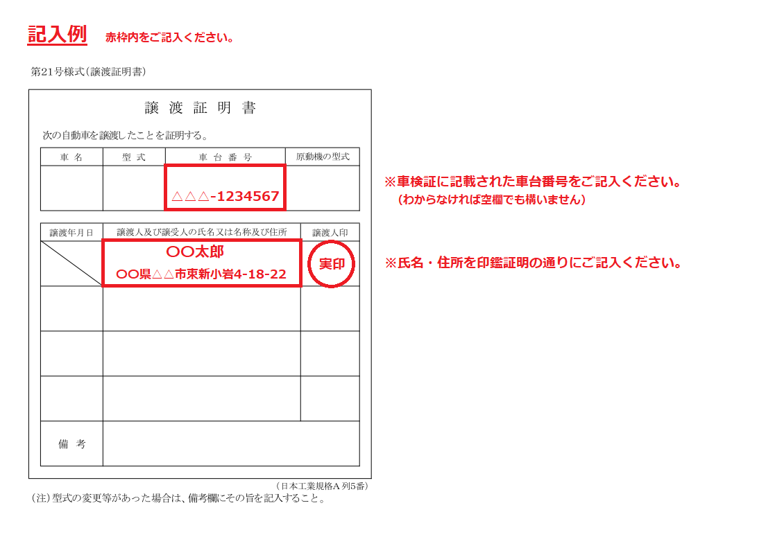 車のご売却に必要な書類について 廃車買取おもいでガレージ